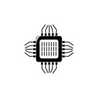 Chip Vektor Symbol Illustration