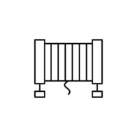 Elektrizität, Draht Vektor Symbol Illustration