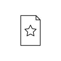 papper stjärna vektor ikon illustration