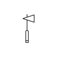 Reflex Hammer Vektor Symbol Illustration