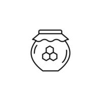 Honig Vektor Symbol Illustration