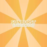 orange lutning sunburst bakgrund vektor