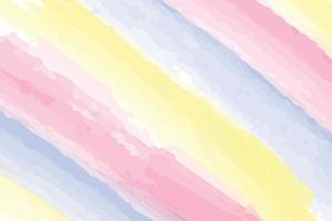 süß Muster Vektor Pastell- bunt Hintergrund Stoff Aquarell Tinte Wasser Farbe Streifen Streifen Muster süß Rosa Blau Gelb Pastell- Farbe Ton Streifen Party Hintergrund Farbe Bürste künstlerisch.