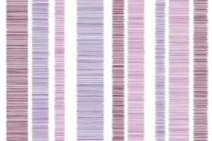 sömlös söt ikat mönster vektor vit färgrik bakgrund tyg violett remsa söt remsor vertikal violett lila pastell Färg rutnät rand semester tapet.