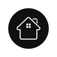 Zuhause Symbol isoliert auf ein Weiß Hintergrund vektor