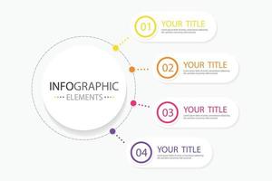 Zeitleiste Vektor abstrakt 3d Infografik Elemente mit Patrone. Geschäft Infografiken.