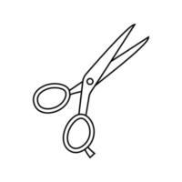 Schere Vektor Symbol. Barbier Illustration unterzeichnen. Schnitt Symbol. Friseur Logo.