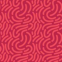 sömlös abstrakt mönster med böjd rader, en labyrint. design för tyg, tapet, och kort . vektor