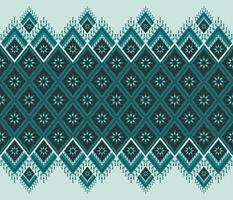 färgrik etnisk folk geometrisk sömlös mönster i svart och grön i vektor illustration design för tyg, matta, matta, scarf, omslag papper, bricka och Mer