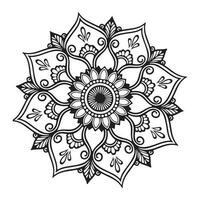 mandala konstdesign vektor