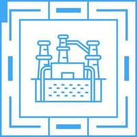 Vektorsymbol für geothermische Energie vektor