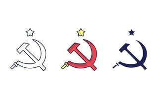 Kommunismus Vektor Symbol