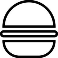 burgervektorillustration auf einem hintergrund. hochwertige symbole. vektorikonen für konzept und grafikdesign. vektor