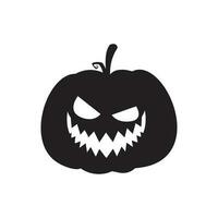 pumpa ikon vektor. halloween illustration tecken. pumpa ansikten symbol eller logotyp. vektor