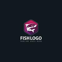 fisk logotyp vektor