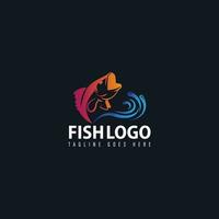 fisk logotyp vektor