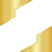 golden Hexagon Vorlage Design vektor