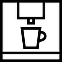 kaffe vektorillustration på en background.premium kvalitet symbols.vector ikoner för koncept och grafisk design. vektor