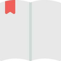 Vektorillustration des offenen Buches auf einem Hintergrund. Premium-Qualitätssymbole. Vektorsymbole für Konzept und Grafikdesign. vektor