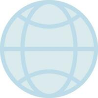 Globus-Vektor-Illustration auf einem Hintergrund. Premium-Qualitäts-Symbole. Vektor-Icons für Konzept und Grafikdesign. vektor