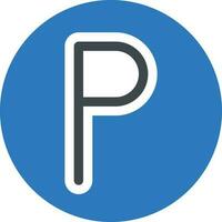Parkplatz Vektor Illustration auf ein hintergrund.premium Qualität symbole.vektor Symbole zum Konzept und Grafik Design.