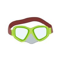 Sport-Pool-Brille Cartoon-Vektor-Illustration vektor