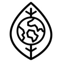 Laub Symbol Beste Qualität Gliederung Symbol Symbol Vektor Illustration