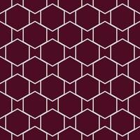 Tor Netz Textur. nahtlos Fußball Ball oder Fußball Netz Muster. Vektor Hintergrund Banner. Bienenwabe Zellen Hexagon Muster. National Farben von Katar 2022