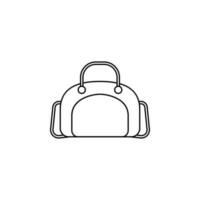 Rucksack Vektor Symbol Illustration