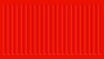 röd last container bakgrund vektor. vektor
