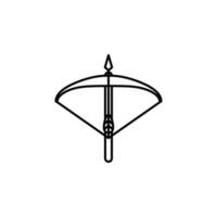 Armbrust Vektor Symbol Illustration