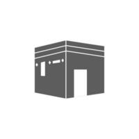 Kaaba Vektor Symbol Illustration