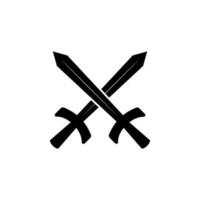 svärd vektor ikon illustration