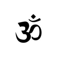 om aum Vektor Symbol Illustration