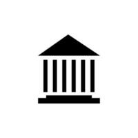 Bank Vektor Symbol Illustration