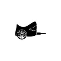 Streitwagen Vektor Symbol Illustration