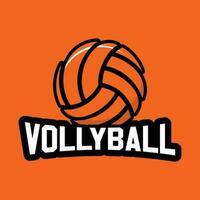 volleyboll sporter vektor logotyp design