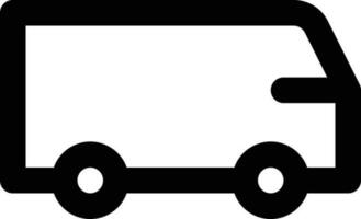 Auto Lieferung Transport Illustration Vektor