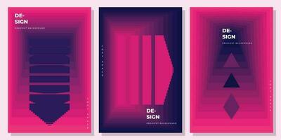 geometrisch gestalten Porträt Hintergrund Vorlage Kopieren Raum einstellen zum Poster, Banner, Flyer, Broschüre, oder Startseite vektor