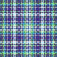 Textur Muster Plaid. Textil- Hintergrund nahtlos. prüfen Vektor Tartan Stoff.