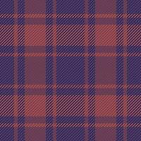 Hintergrund Textil- Muster. nahtlos Textur Schottenstoff. Stoff Plaid Vektor überprüfen.