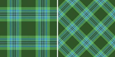 nahtlos Textur Textil. Muster Stoff überprüfen. Vektor Hintergrund Tartan Plaid.