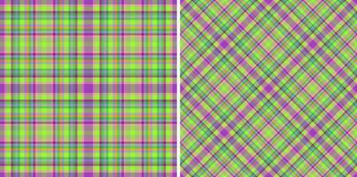 tartan kolla upp mönster. tyg sömlös textil. pläd textur vektor bakgrund.