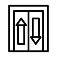 Aufzug-Icon-Design vektor
