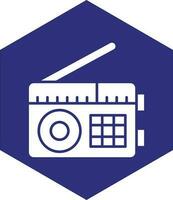 Radio-Vektor-Icon-Design vektor