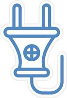 Stecker Vektor Symbol Stil