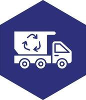 Recycling LKW Vektor Symbol Design