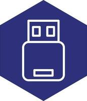 USB Stock Vektor Symbol Design