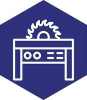 Tabelle Cutter Vektor Symbol Design