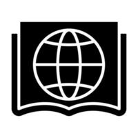 global Bildung Symbol Design vektor